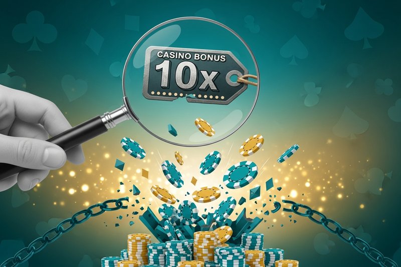 Low wagering bonus casino guide